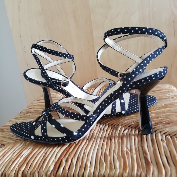 Garden Party Polka Dot Sandals Size 7.5 NEW! - Picture 1 of 15